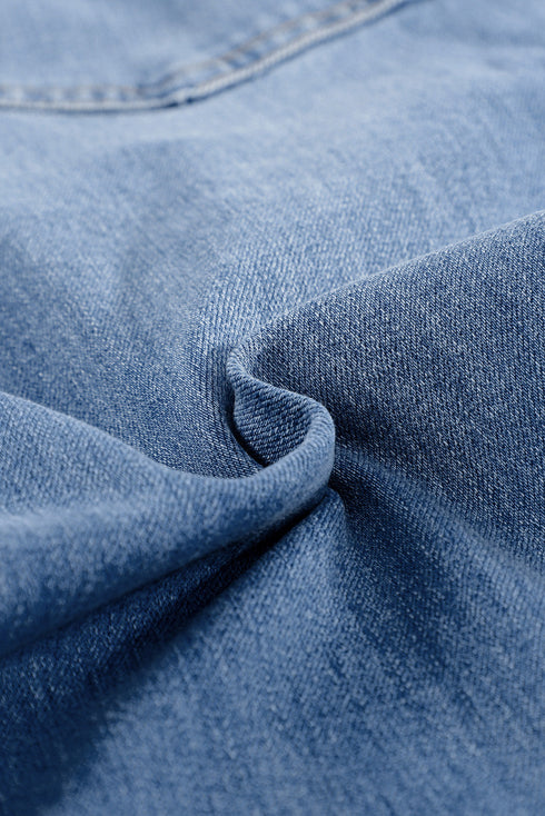 Wash Vintage Wide Leg Jeans